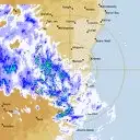 Live Grafton Weather Radar - 128km - Rain Rate