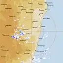 Live Grafton Weather Radar - 128km - Rain Rate