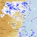 Live Grafton Weather Radar - 128km - Rain Rate