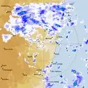 Live Grafton Weather Radar - 128km - Rain Rate