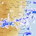 Live Grafton Weather Radar - 128km - Rain Rate