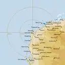 Live Learmonth Weather Radar - 512km - Rain Rate