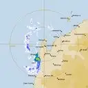 Live Learmonth Weather Radar - 256km - Rain Rate