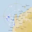 Live Learmonth Weather Radar - 256km - Rain Rate
