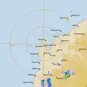 Live Learmonth Weather Radar - 256km - Rain Rate