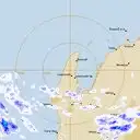 Live Learmonth Weather Radar - 128km - Rain Rate