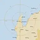 Live Learmonth Weather Radar - 128km - Rain Rate