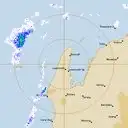 Live Learmonth Weather Radar - 128km - Rain Rate