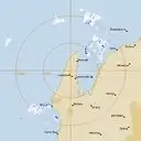 Live Learmonth Weather Radar - 128km - Rain Rate
