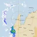 Live Learmonth Weather Radar - 128km - Rain Rate