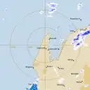 Live Learmonth Weather Radar - 128km - Rain Rate