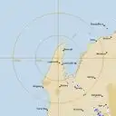 Live Learmonth Weather Radar - 128km - Rain Rate