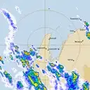 Live Learmonth Weather Radar - 128km - Rain Rate