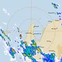Live Learmonth Weather Radar - 128km - Rain Rate