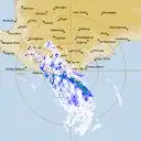 Live Albany Weather Radar - 256km - Rain Rate