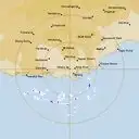 Live Albany Weather Radar - 128km - Rain Rate