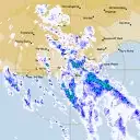 Live Albany Weather Radar - 128km - Rain Rate