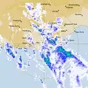 Live Albany Weather Radar - 128km - Rain Rate