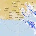 Live Albany Weather Radar - 128km - Rain Rate