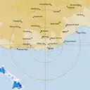Live Albany Weather Radar - 128km - Rain Rate