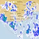 Live Albany Weather Radar - 128km - Rain Rate
