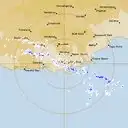 Live Albany Weather Radar - 128km - Rain Rate