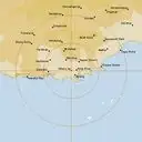 Live Albany Weather Radar - 128km - Rain Rate