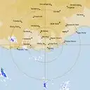 Live Albany Weather Radar - 128km - Rain Rate