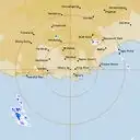 Live Albany Weather Radar - 128km - Rain Rate