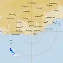 Live Albany Weather Radar - 128km - Rain Rate