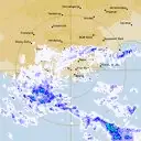 Live Albany Weather Radar - 128km - Rain Rate