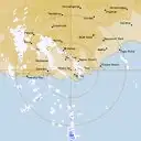 Live Albany Weather Radar - 128km - Rain Rate
