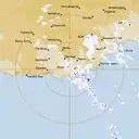 Live Albany Weather Radar - 128km - Rain Rate