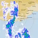 Live Albany Weather Radar - 128km - Rain Rate