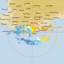 Live Albany Weather Radar - 128km - Doppler Wind