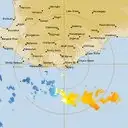 Live Albany Weather Radar - 128km - Doppler Wind