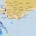 Live Albany Weather Radar - 128km - Doppler Wind