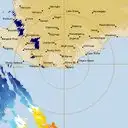 Live Albany Weather Radar - 128km - Doppler Wind
