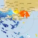 Live Albany Weather Radar - 128km - Doppler Wind