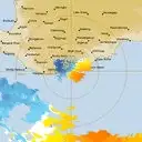 Live Albany Weather Radar - 128km - Doppler Wind