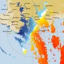 Live Albany Weather Radar - 128km - Doppler Wind