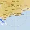 Live Esperance Weather Radar - 512km - Rain Rate