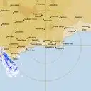 Live Esperance Weather Radar - 512km - Rain Rate