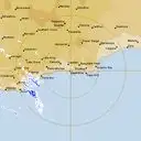 Live Esperance Weather Radar - 512km - Rain Rate