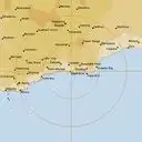 Live Esperance Weather Radar - 512km - Rain Rate