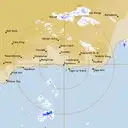 Live Esperance Weather Radar - 256km - Rain Rate