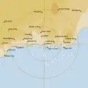 Live Esperance Weather Radar - 256km - Rain Rate