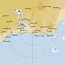 Live Esperance Weather Radar - 256km - Rain Rate