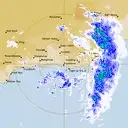 Live Esperance Weather Radar - 256km - Rain Rate