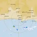 Live Esperance Weather Radar - 128km - Rain Rate